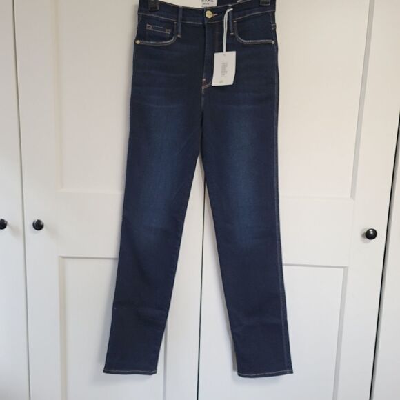 Frame le sylvie slender straight high rise size 26 - Picture 4 of 15